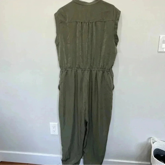 Bar III Jumpsuit Green Olive Utility Sz XXL - Picture 5 of 12